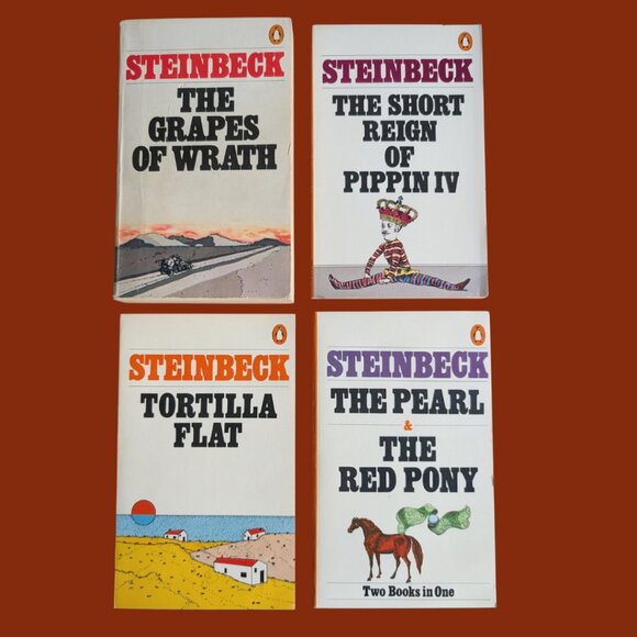 John Steinbeck Boxed Set – Penguin Classics (Vintage 1970s/80s) - Picture 3 of 4